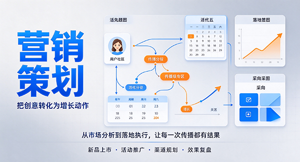 清河门区营销策划